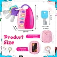 thumbnail image 2 of Llave de coche con mando a distancia musical inteligente Skylety para niños (rosa), 2 of 7