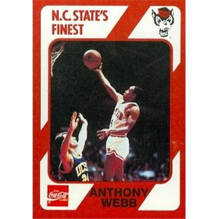 Anthony Spud Webb Basketball Card (N.C. North Carolina State) 1989 Collegiate Collection