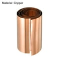 thumbnail image 3 of Copper Sheet Roll, Metal Foil Plate 1000mm x 100mm x 0.15mm, 1 Pack, 3 of 5