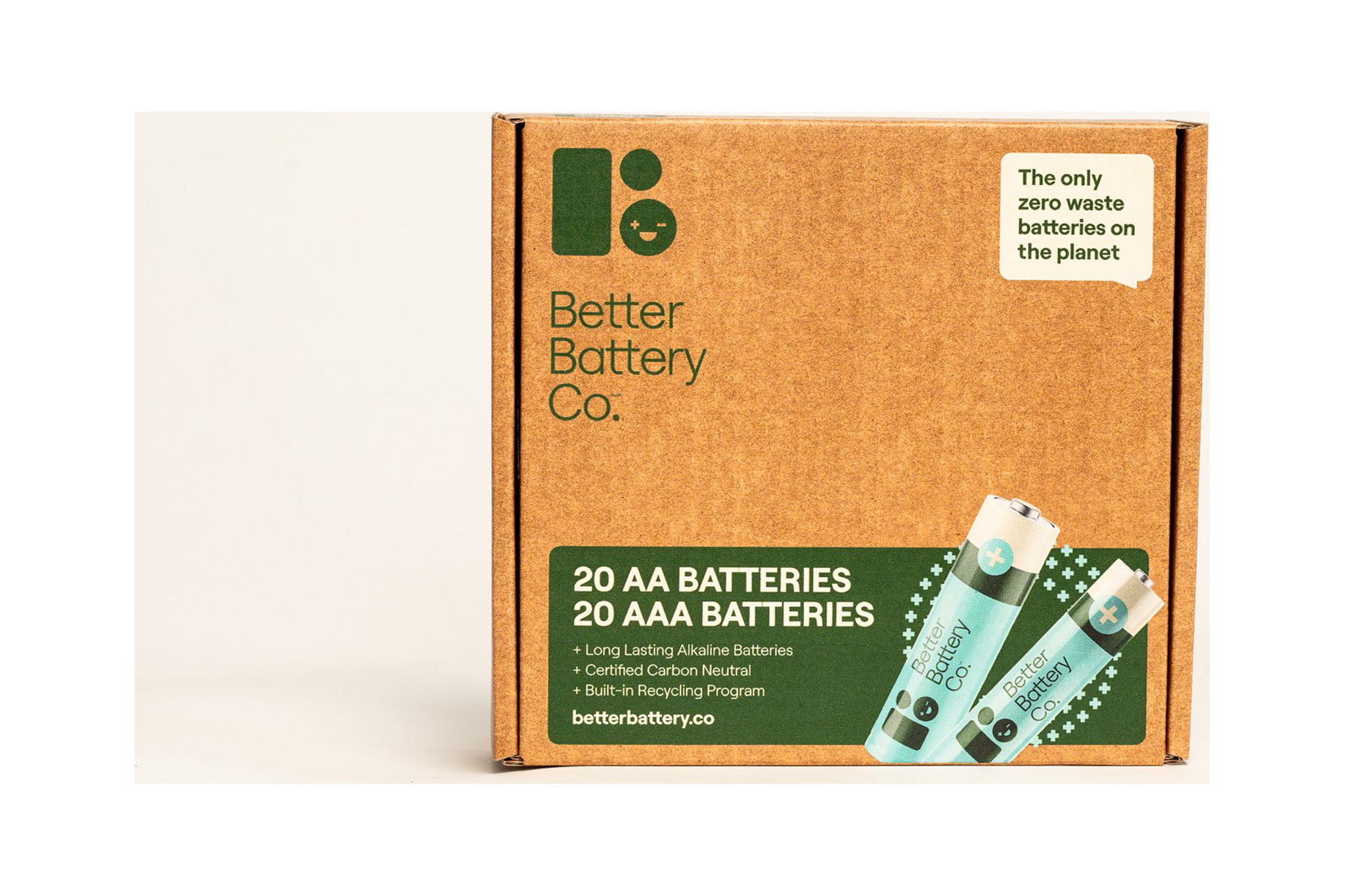 Better Battery Co. AA & AAA Batteries Combo Pack – Long-Lasting Power