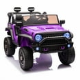 thumbnail image 2 of 24V 2-Seater Kids Ride On Truck Car with Parent Remote Control, 200W Dual Motors, 20.28" Wide Seat, Four-Wheel Suspension, MP3 & Bluetooth Music, LED Lights, Big Electric Car for Boys & Girls Ages 3+, 2 of 8