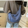 thumbnail image 6 of YIMWNYI Spacious Nylon Crossbody Bag, Large Slouchy Shoulder Bag with Multiple Pockets, Durable and Versatile, Adjustable Strap for Everyday Use, Ideal for Work, Shopping, and Travel, 6 of 6