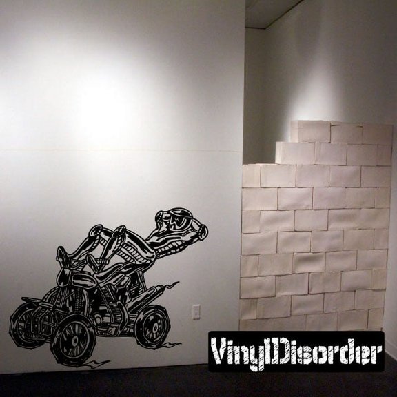Offroad ATV Wall Decal - Vinyl Decal - Car Decal - DC 064 - 36 Inches