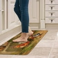 thumbnail image 2 of Mloabuc Rooster Door Mat Farmhouse Kitchen Mat Decor Kitchen Floor Mat, Washable Runner Rugs, Farmhouse Rooster Indoor Outdoor Decorations KitchenRug 17x29 Inch, 2 of 6