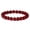 Red Jade, variant on Men Women Natural Stone Agate Beads Bracelets Tiger Eye Turquoise Charm Jewelry-White Opal