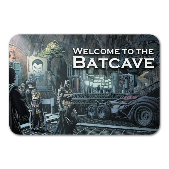 Batman Welcome to the Batcave Home Business Office Sign