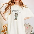 thumbnail image 2 of Funny Frog Meme T-Shirt – "Not Now Partner, My Tummy Hurts" Tee, Soft Cotton Humor Shirt, Quirky Gift for Women, 2 of 5