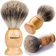 thumbnail image 1 of Brocha de afeitar Perfecto original Pure Badger diseñada para el mejor regalo del día del padre. Maquinilla de afeitar de seguridad de todos los métodos, maquinilla de afeitar de doble filo, maquini, 1 of 3