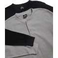 thumbnail image 3 of Southpole Mens Thermal Shirts - 2 Pack Mens Crewneck Henley Top Long Sleeve Thermal Shirts (S-XL), 3 of 7