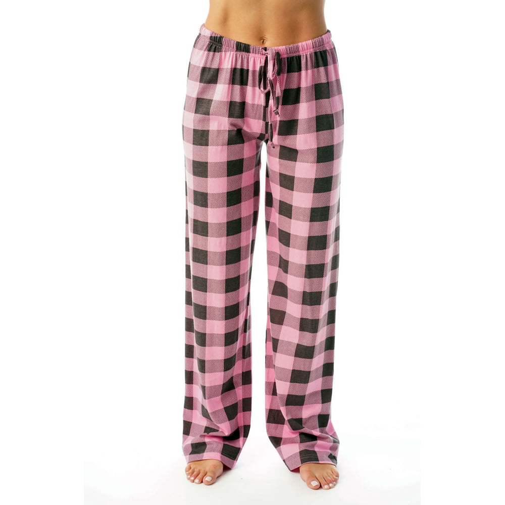 Just Love - Just Love Women Buffalo Plaid Pajama Pants Sleepwear 6324 ...