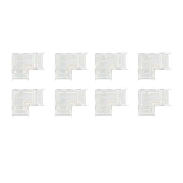 Conector de tira LED de pasador, 8 piezas Conector de luz de tira de luz LED Conector de luz de tira LED Máxima confiabilidad