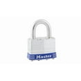 thumbnail image 2 of Master Lock 1-5/16" H x 1" W x 1-3/4" L Steel 4-Pin Cylinder Padlock 1 pk Keyed Alike, 2 of 13