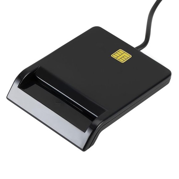 BOFEER USB 2.0 Smart Card Reader Portable Durable DNIE ATM CAC IC ID Bank Card SIM Card Cloner Connector for Windows Linux