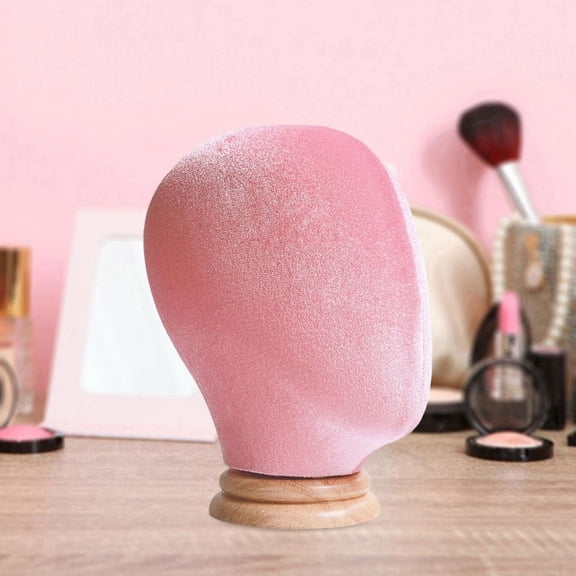 TOOYFUL Display Head Mannequin Head Display for Beauty Salon or Shop Display pink