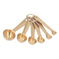 thumbnail image 2 of Premium Heavy Duty Stainless Steel Measuring Spoons, Set Of 6, Metric And US Measurements, For Dry And Liquid Ingredients, Baking And Cooking, 2 of 8