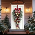 thumbnail image 4 of Nkmbld Christmas Door Covers for Front Door, Christmas Door Hanging Backdrop Decorations for Home Indoor Outdoor Winter Holiday Party Decor, 4 of 8