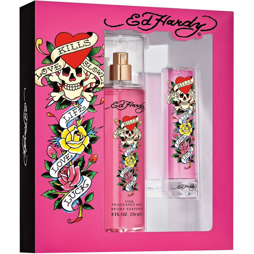 Ed Hardy Fragrance for Women, 2 pc