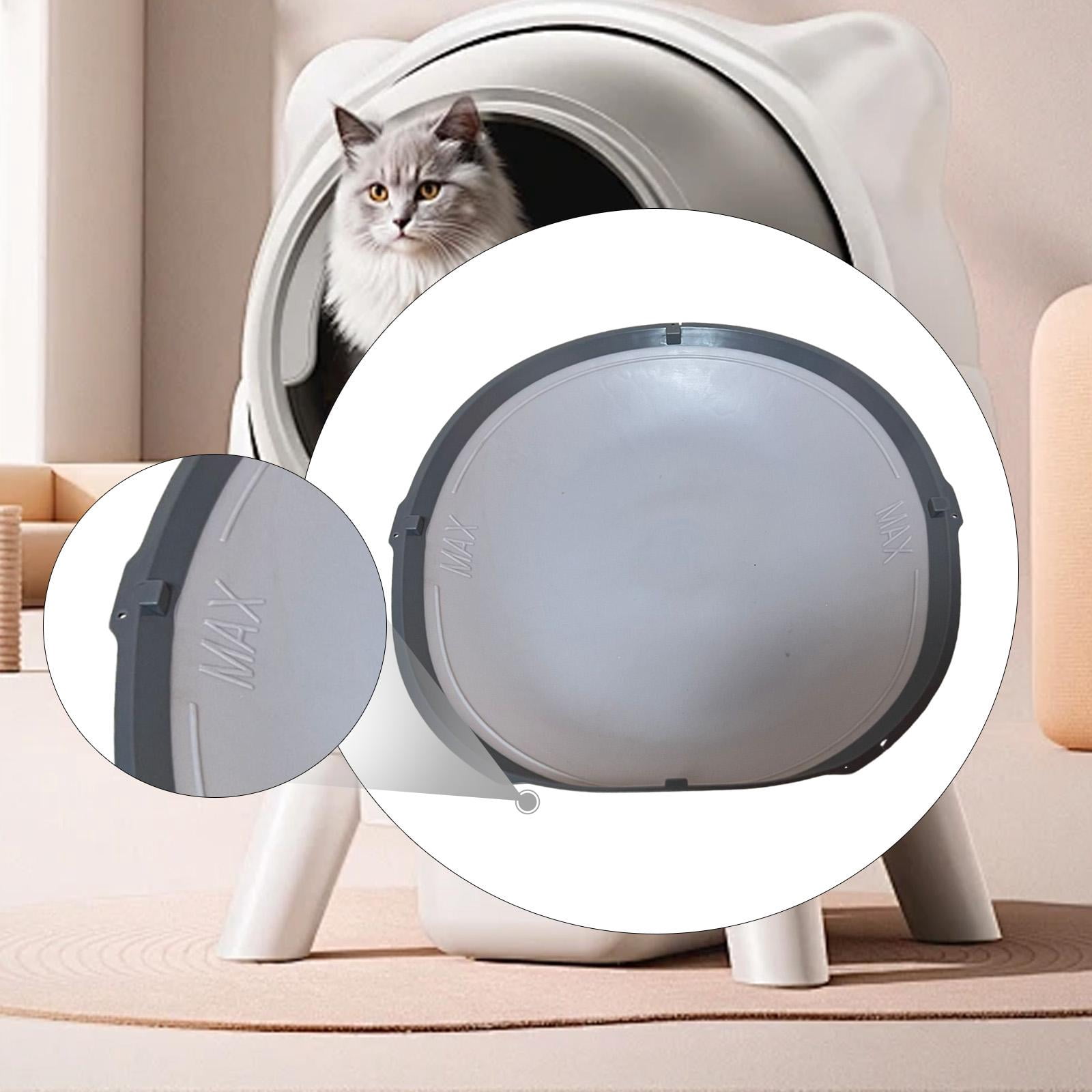 Fzaqwen Automatic Self Cleaning Cat Litter Box Silicone Toilet Accessories 39.5x37.5 cm