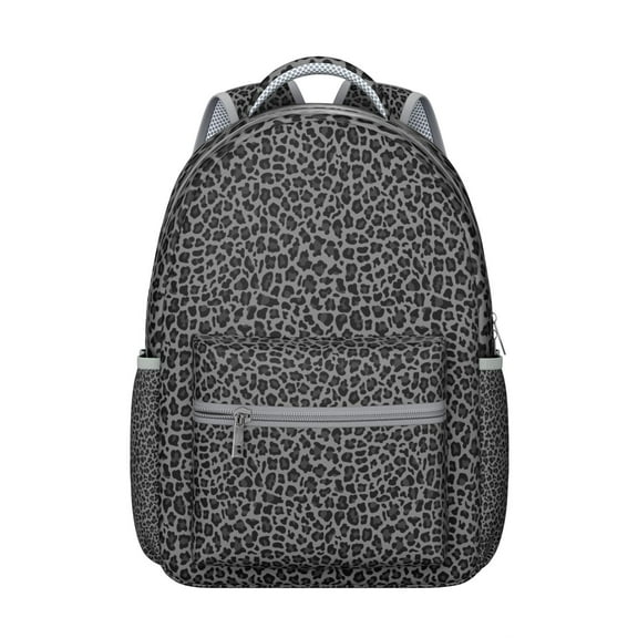 Leopard Spots School Backpack Cheetah Animal Print Texture Unique Fashion Backpack for Student and Student