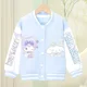 thumbnail image 4 of Sanrios-Chaqueta de béisbol informal para niños, conjunto de uniforme de estilo Kawaii, falda JK, Kuromi My Melody, Cinnamoroll, 4 of 5