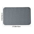 thumbnail image 3 of Steadline PVC Suction Cup Bath Mat Non Slip Shower Floor Mat with Massage Texture Waterproof Bathroom Rug for Tub Shower Stall Safe Foot Pad Home Bath Essentials, 3 of 6