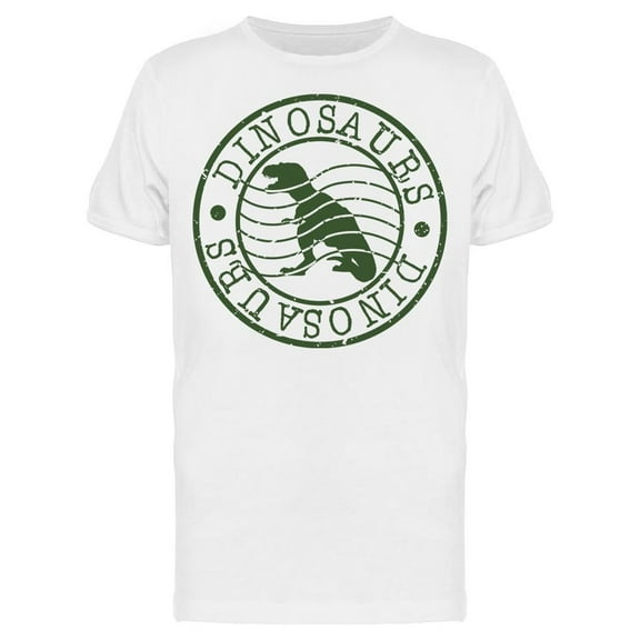 Dinosaur Stamp Graphic Tee Men's -Image by Shutterstock