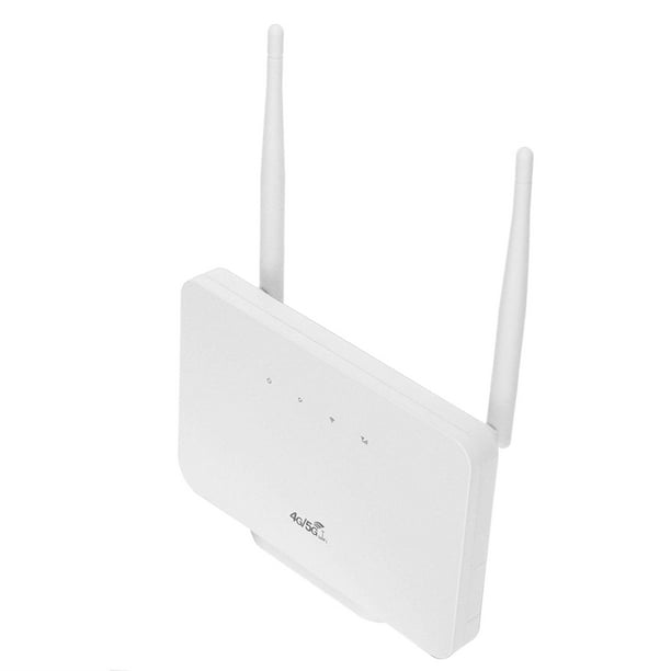 Router 4G LTE WiFi Exterior - Con Antenas Externas, Hasta 150 Mbps, Compatible Con Tarjeta SIM, Para Camping O Zonas Sin Cobertura