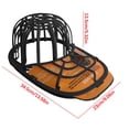 thumbnail image 7 of Begzeat Hat Washer Cage Hat Cleaner, Hat Washer for baseball caps for Washing Machine or Dishwasher, Ball Cap Washer Frame for Flat & Curved Hats,2pc White, 7 of 7