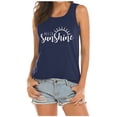 thumbnail image 4 of RMGVDSD Tank Tops For Women Tees Sleeveless Printed T Shirts Summer Tank Tops Loose Fit Casual Tees Comfortable Athletic T-Shirts Temperament Blouses, 4 of 4