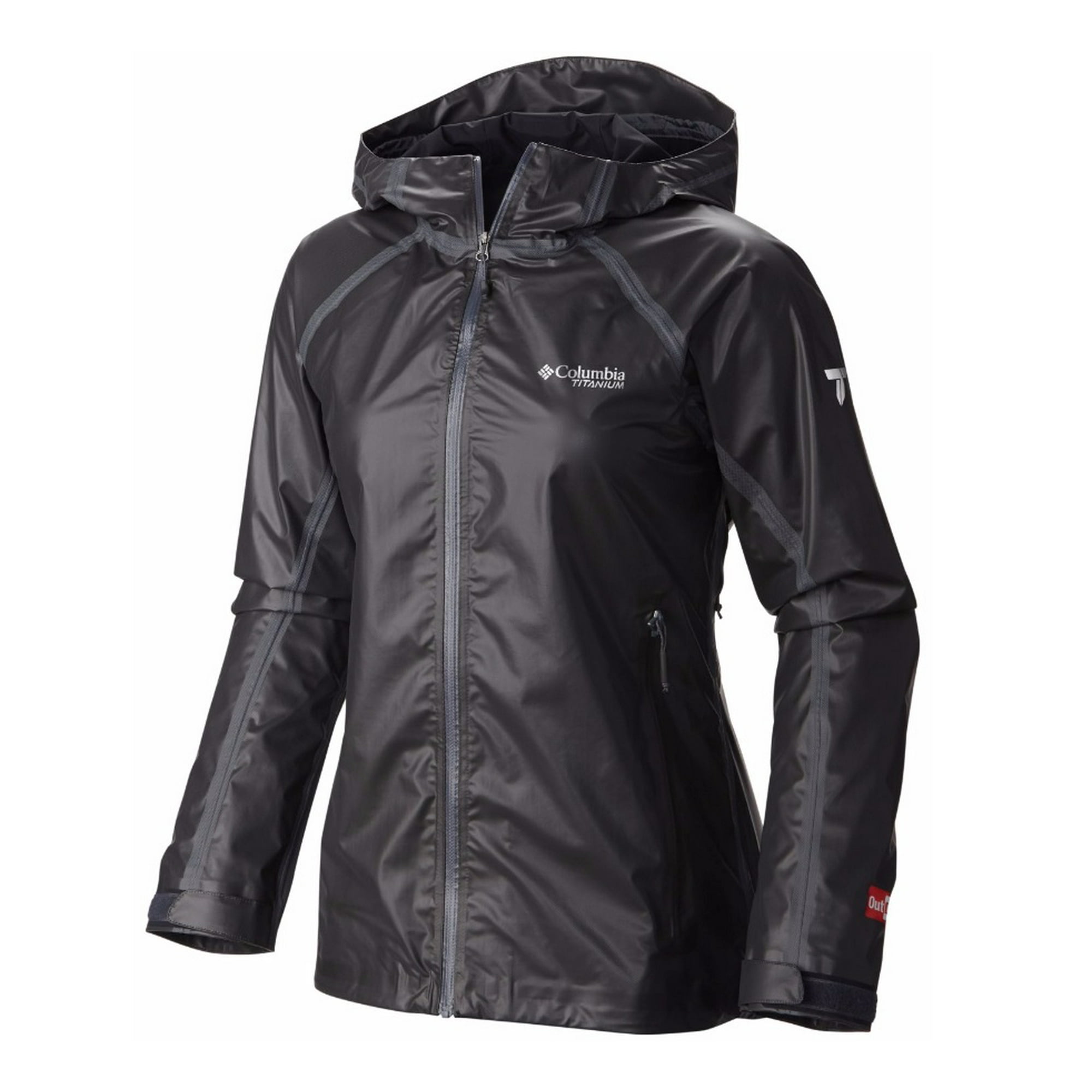 Columbia Women s Titanium Outdry Ex Gold Tech Shell Jacket BLACK L Walmart