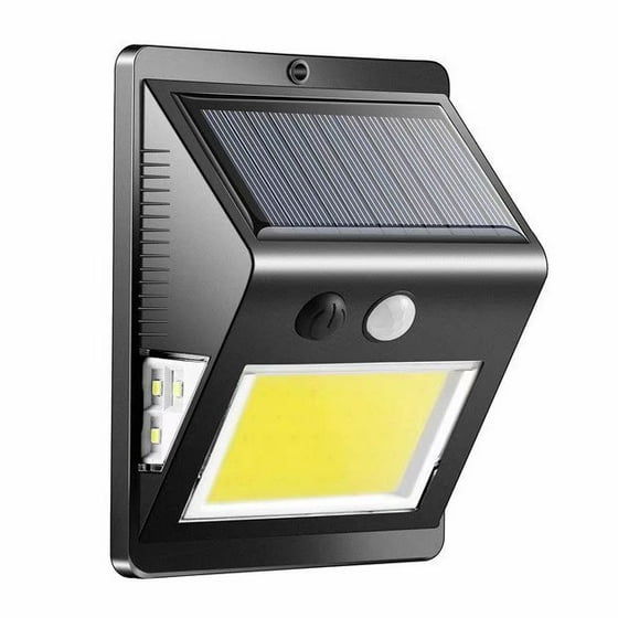 Victsing 46led Solar Lamp Outdoor Garden Yard Waterproof Pir Motion Sensor Night Light Ip65 Path Security 4pcs