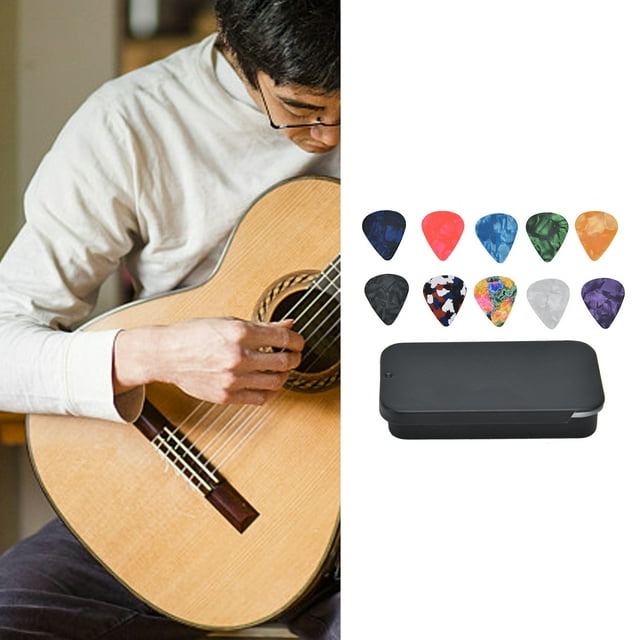 Choix de Guitare Coloré, Rétro Cosmique Star Sky Patter Boost Basse pour Guitares Électriques, Acoustiques, Classiques, Basse, Banjo, Ukulélé