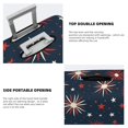 thumbnail image 6 of Multi-Size Suitcase Protective Cover Full Range Double Stitching Invisible Zipper For Travel Business Independence Day Theme Star (11) Small, 6 of 8