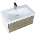 thumbnail image 4 of Lexora Home Scopi 30" Single Acrylic Top Bathroom Vanity with Rose Gold Faucet, 4 of 11