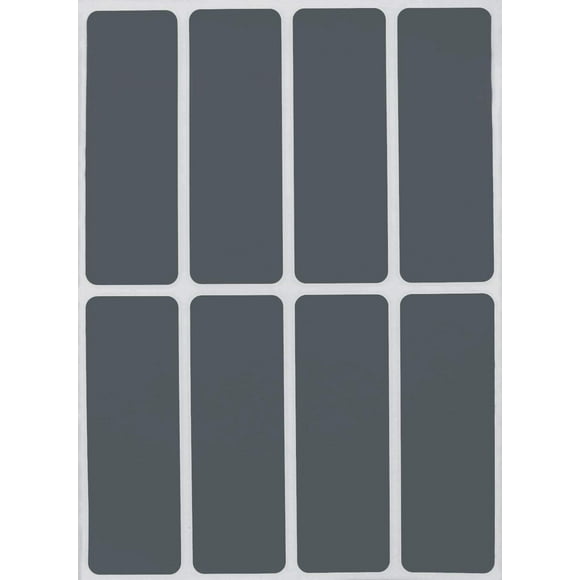 Royal green Rectangular coding Stickers Write on Labels for Organizing, Moving, & Mailing, 75cm x 25 cm Stickers to Write On Labels & Tags for Home, Office, and School Projects, 40-Pack (gre