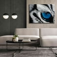 thumbnail image 6 of Epic Graffiti 'Tiger Eye' by Jan Henderson, Giclee Canvas Wall Art, 54"x40", 6 of 8