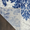 thumbnail image 6 of Nourison Whimsicle Bohemian Floral Ivory Navy 6' x 9' Area Rug, (6' x 9'), 6 of 9