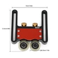 thumbnail image 3 of Sierra de mesa Clear Cut Press Alimentador de seguridad unidireccional Guider T-Tracks Bearing Roller Feeder Conjunto de carpintería, 3 of 3