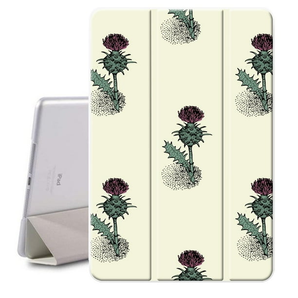 Lightweight Ipad Case Flowers Aesthetic Ultra Slim Case Fashion Vintage Style Perfect Fit Pu Leather Flip Fold Stand Tablet Case Cover For Apple Ipad Mini6 Ipad Air 1 2 3 Ipad Pro 11 Ipad Pro 12 9
