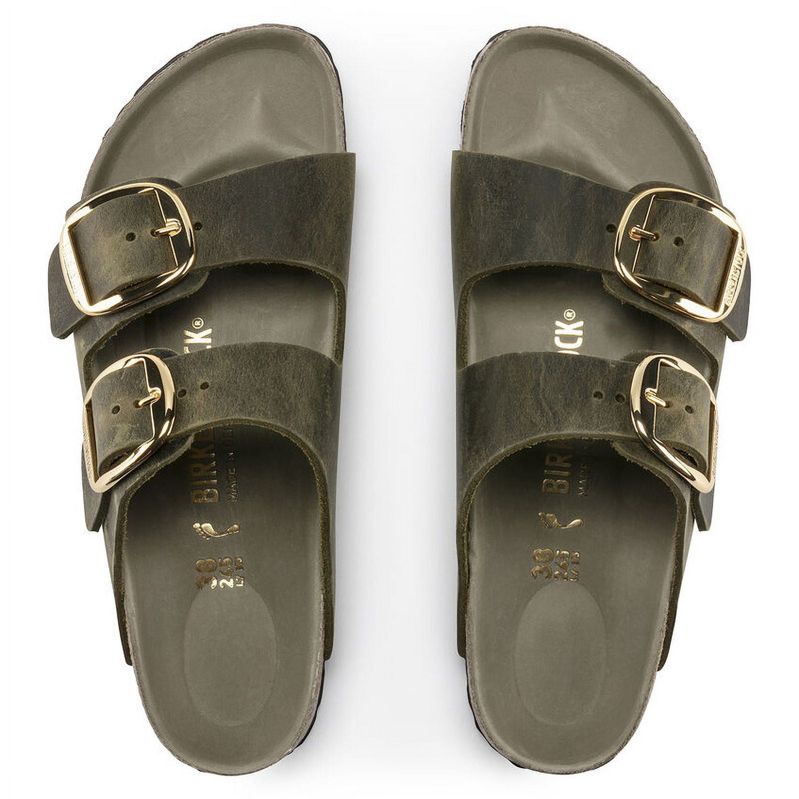 Birkenstock Arizona Big Buckle Sandals Oiled Leather - Timeless Classic Crafted for Comfort - Multiple Colors & Sizes