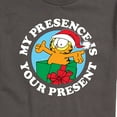 thumbnail image 3 of Garfield - My Presence Is Your Present Christmas - Men's Short Sleeve Graphic T-Shirt, 3 of 5