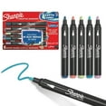 thumbnail image 2 of Sharpie Creative Markers, Earth Tones, Water-Based Acrylic Markers, Bullet Tip, Assorted Colors,2 pack of 5 Count, 2 of 2