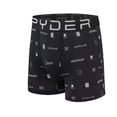 thumbnail image 2 of Spyder Mens Boxer Briefs Performance Nylon Mesh Sports Underwear Medium, Black/Grey/Black/Turquoise, 2 of 6