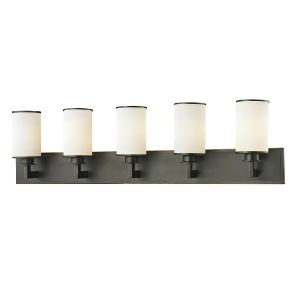 Z-Lite Savannah 5 Light Vanity in Olde Bronze