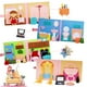 thumbnail image 2 of Libro Montessori de fieltro ocupado para niños pequeños, libro tranquilo para preescolar, aprendizaje temprano, juguetes educativos de viaje para niños de 3, 4, 5 y 6 años, libro de tela sensorial par, 2 of 9