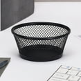thumbnail image 3 of Shisuyan 3Pcs Mesh Paper Clip Holder Desktop Paperclip Containers Desk Binder Clips Storage Holder, 3 of 8