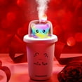 thumbnail image 3 of Nuevo humidificador de taza de té de la leche, humidificador de escritorio para dormitorio, luz nocturna colorida, pulverizador de agua recargable por Usb Wmkox8yii FSASFJB1546, 3 of 4