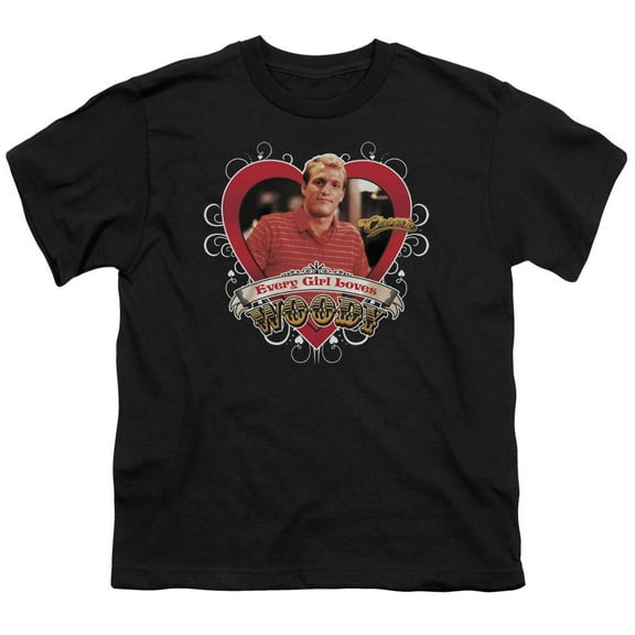 Cheers - Woody - Youth Short Sleeve Shirt - Large