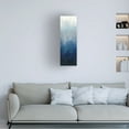 thumbnail image 2 of Trademark Fine Art Silvia Vassileva Silver Wave I Canvas Wall Art - 10x32, 2 of 5
