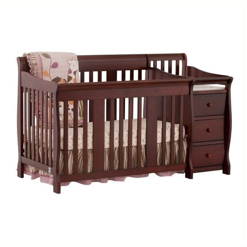 baby cribs with changing table walmart
